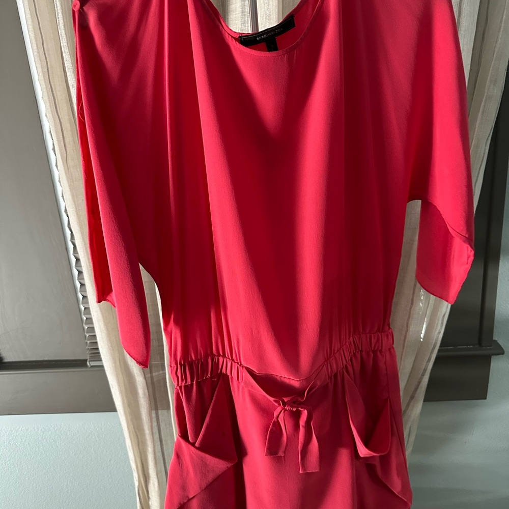 BCBGMaxAzria Vibrant Pink Mini Dress